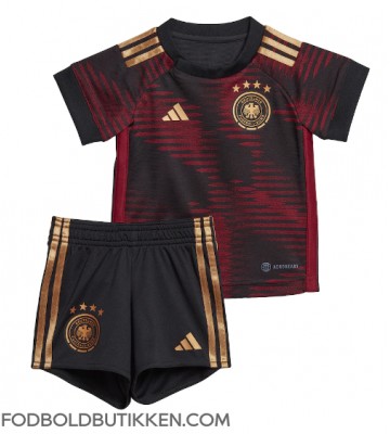 Tyskland Udebanetrøje Børn VM 2022 Kortærmet (+ Korte bukser)